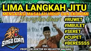 Profesor Doktor Kh Mujayyid  5 Solusi Mengatasi Masalh Hidup  Bandung Diwek Jombang  hudoyo22
