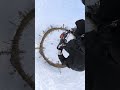 Widescape WS 250 swamp riding 2 deep snow