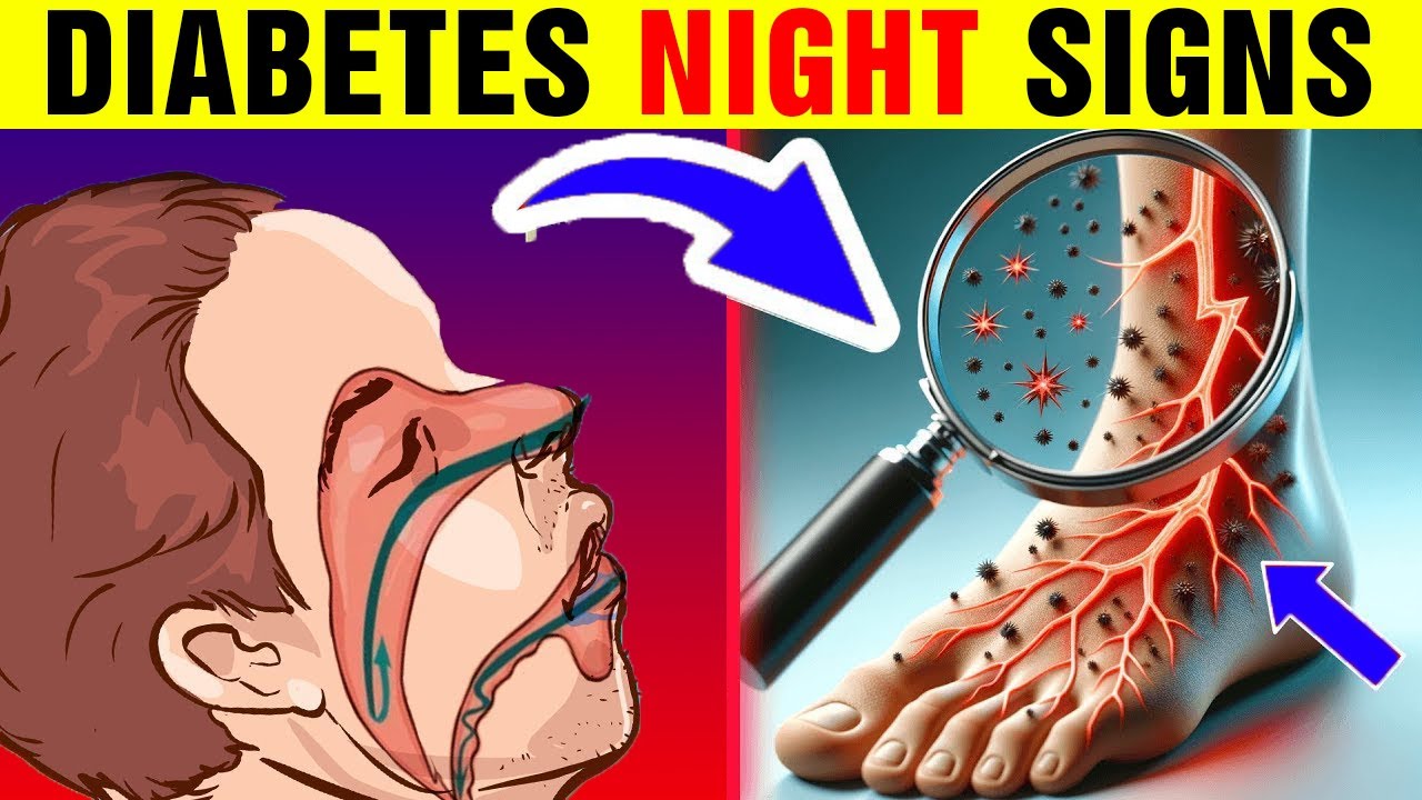 10 Strange Diabetes Signs You’re Missing While You Sleep!