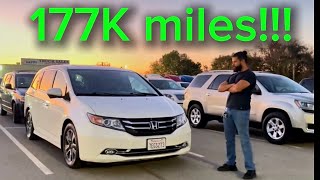 How Good is a high mileage 2014 Honda Odyssey for $7900