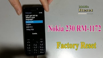 Nokia 230 security code Factory Reset with Nokia Software Recovery Tool 8.1.25.