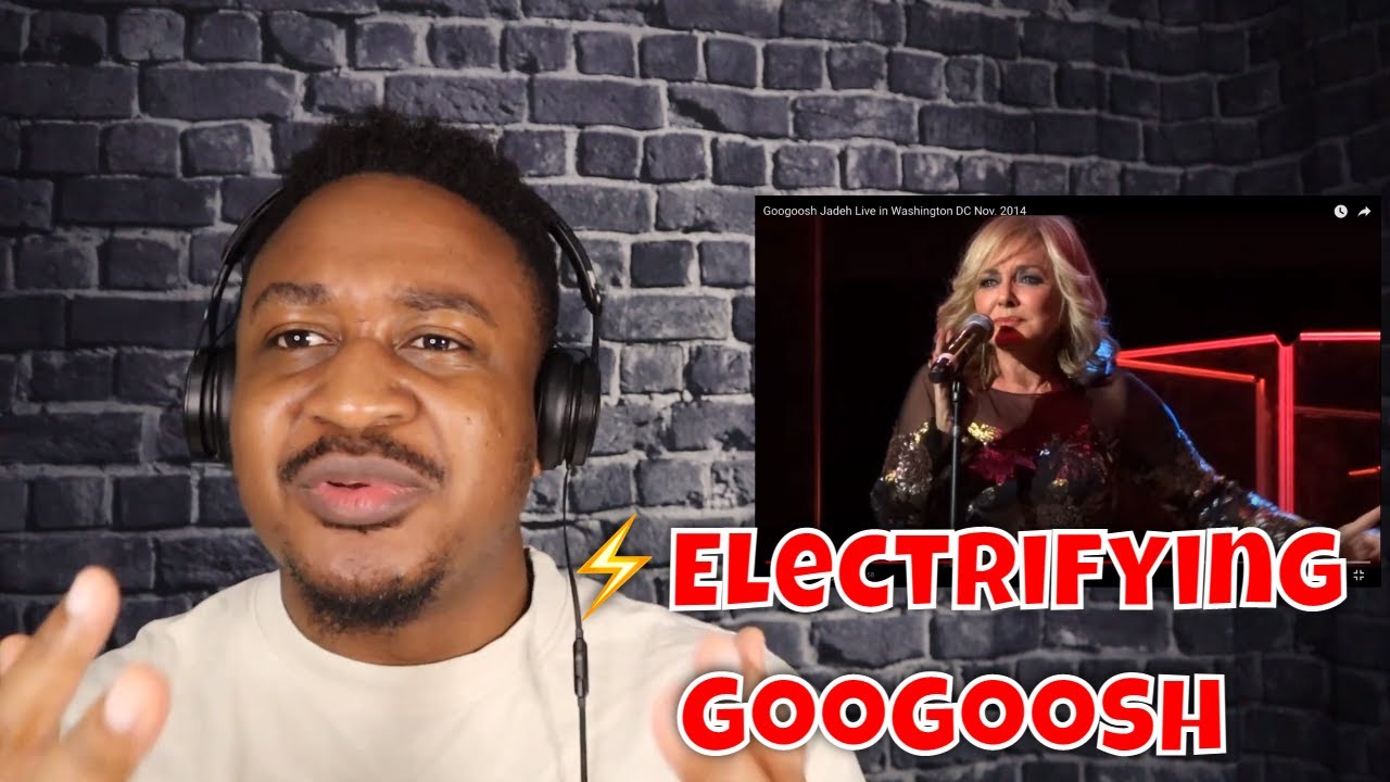 Reacting Googoosh Jadeh Live in Washington DC Nov. 2014 YouTube