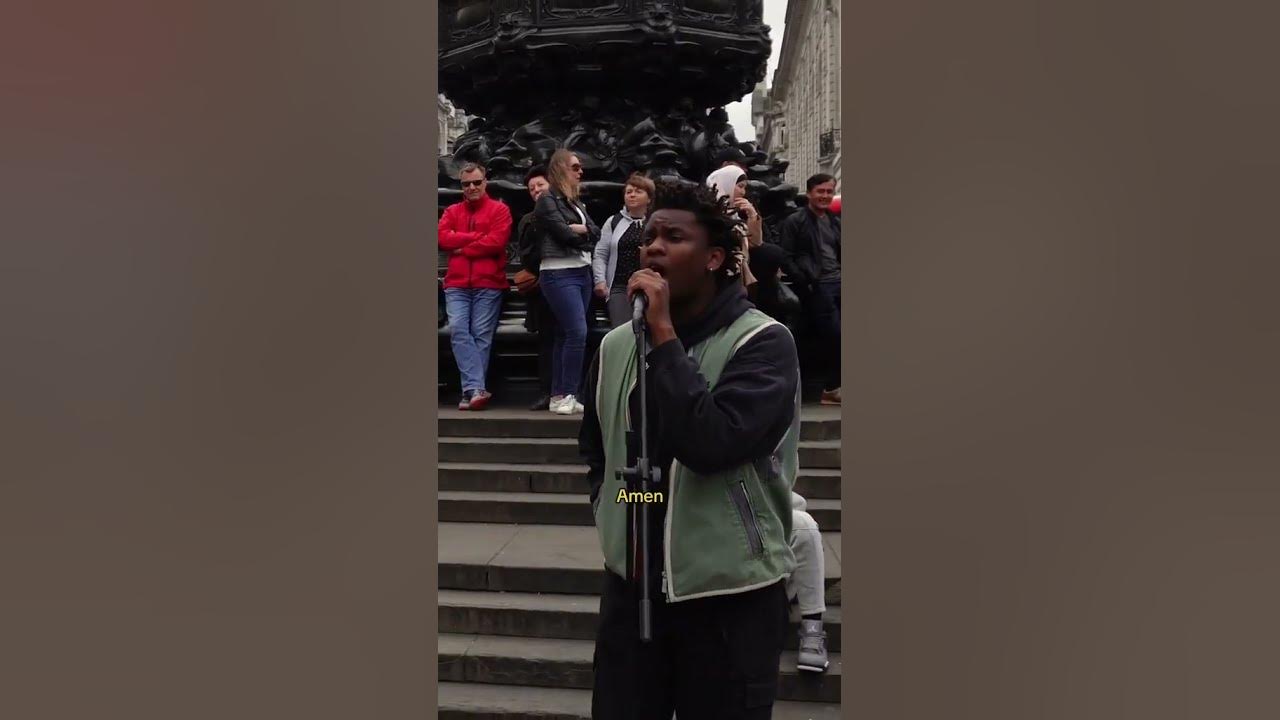 When your busking partner won't chime in 😂 #shorts | His voice didn't disappoint 👏🏽👏🏽