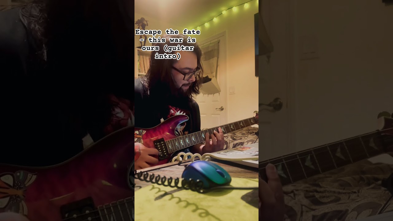YouTube에서 @escapethefate - this war is ours (guitar intro) #guitar #cover #escapethefate #elderemo #metal 보기 YouTube에서 @escapethefate - this war is ours (guitar intro) #guitar #cover #escapethefate #elderemo #metal 보기