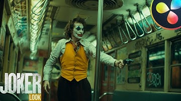 How to get the JOKER look Part 3 | DaVinci Resolve 16 Tutorial