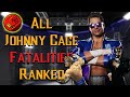 All 18 Johnny Cage Finishers Ranked! | Mortal Kombat Discussion