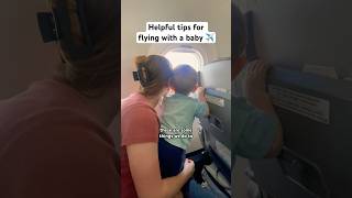 Tips for flying with a baby #familytravel #travelwithkids #flyingwithkids #toddlers #babytravel