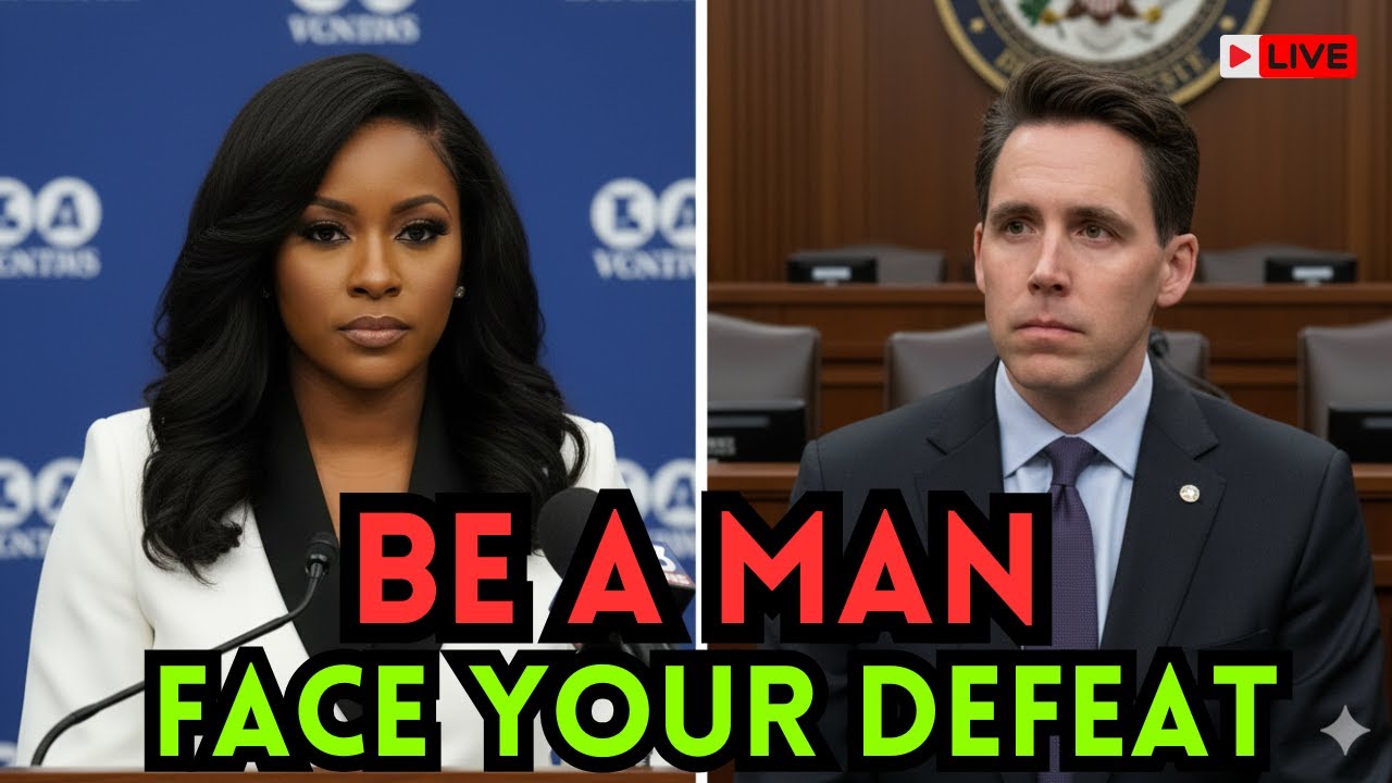 Josh Hawley MOCKS Jasmine Crockett’s Law Degree — Her Epic Reply Silences the Entire Room