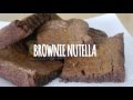 Recette BROWNIE NUTELLA|Recipe