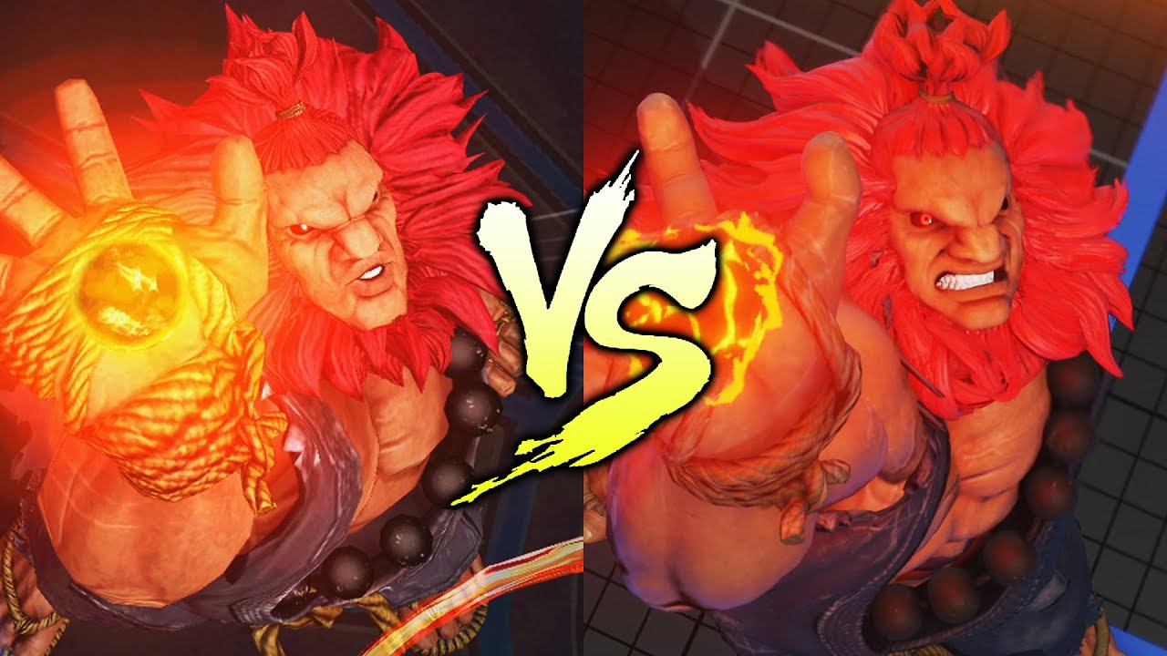 KOFAS vs SFV - Akuma's Super Comparison