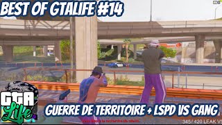 GUERRE DE TERRITOIRE ⚔️ LSPD VS LES GANGS ! 👮‍♂️ BEST OF #14