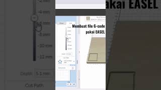 Cara membuat file G-code untuk menjalankan mesin ukir CNC