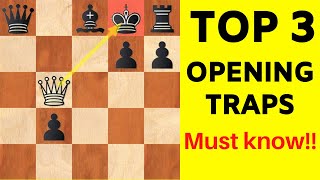 👍OPENINGS AND TRAPS TO WATCH OUT!!!!!☠️ •