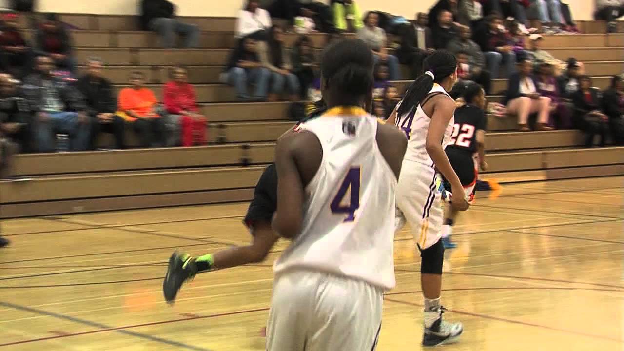 Girls Hoops: McClymonds v Oakland Tech 2-20-13