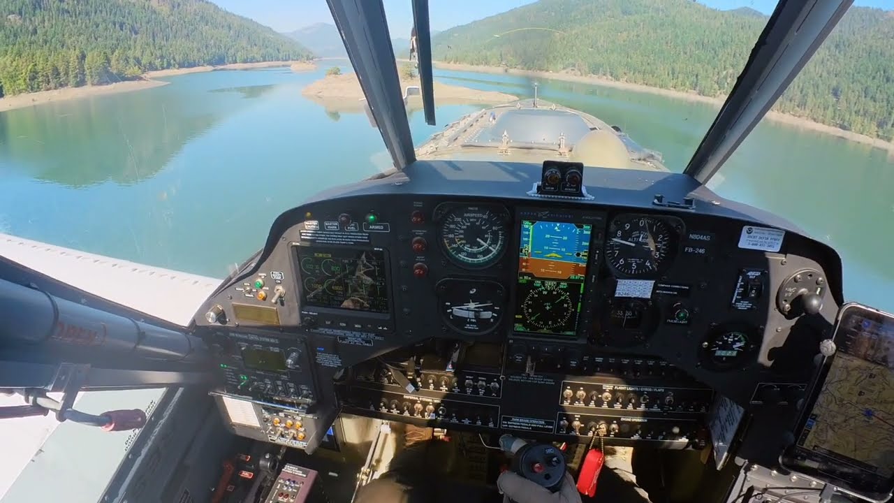 Fireboss practice at Rimrock lake