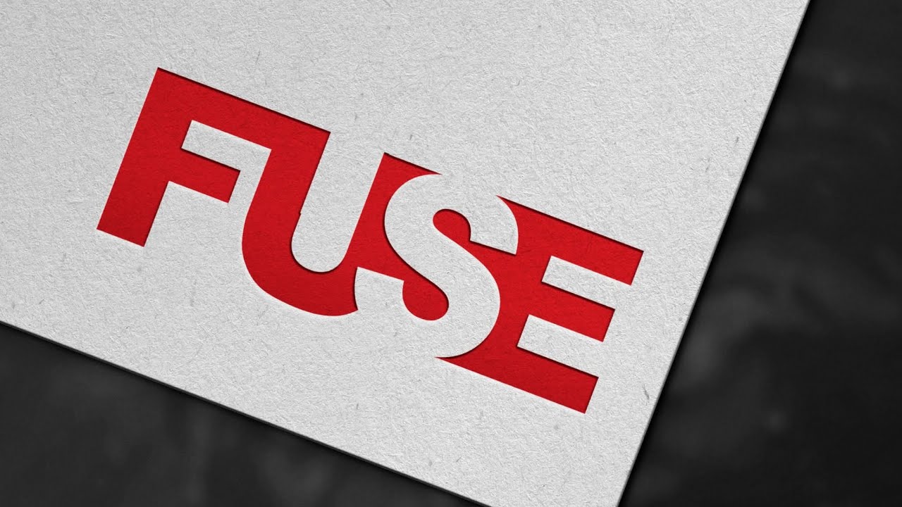 How To Create Fuse Wordmark Logo Design In Adobe Illustrator Tutorial 
