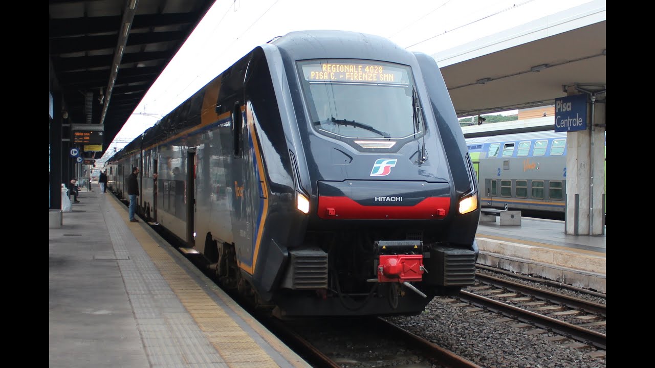 Treni della VIGILIA DI NATALE alla stazione di PISA CENTRALE - Tra Rock, MD, IC e molto altro!