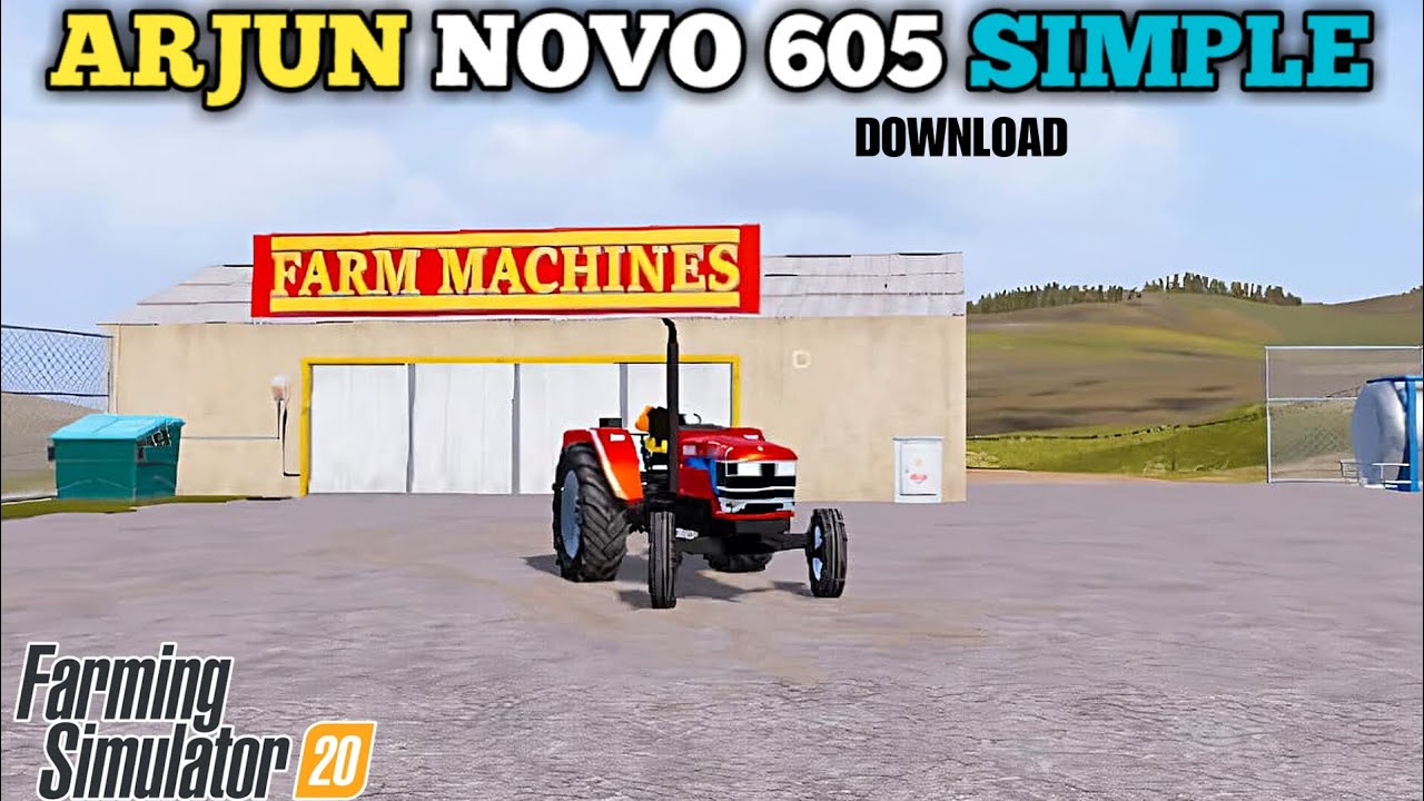 FS 20 arjun Novo 605 simple mod || with download link 🖇️