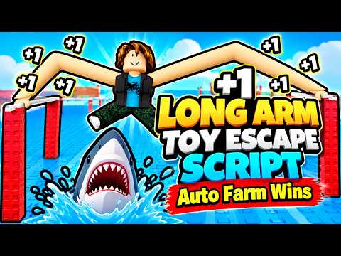 +1 Long Arm Toy Escape Script – Auto Farm Wins, BEST Working Script | Roblox