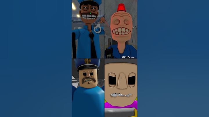 Roblox - EPIC PRISON BREAKOUT VS SIREN COP'S VS BARRY'S PRISON RUN VS POLICE GIRL ALL JUMPSCARE