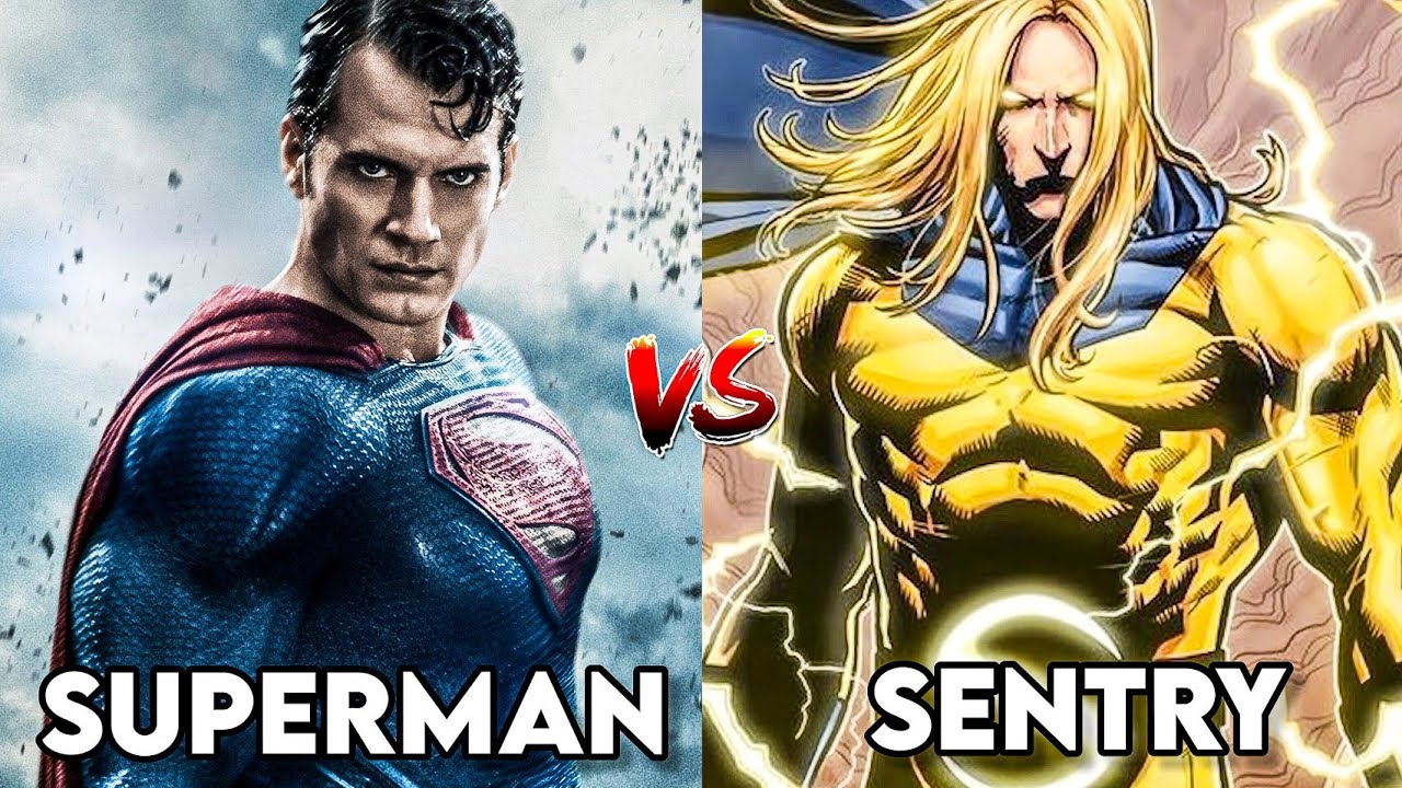Superman Vs Sentry | Who Is More Powerful? | Origin And Powers ...