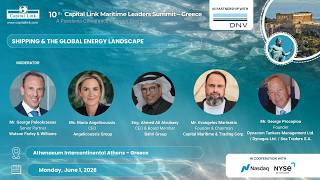 2026- 10th Capital Link Maritime Leaders Summit – Greece | Shipping & the Global Energy Landscape