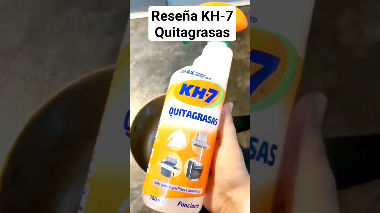 Reseña KH-7 Quitagrasas #limpieza #quitagrasa 
