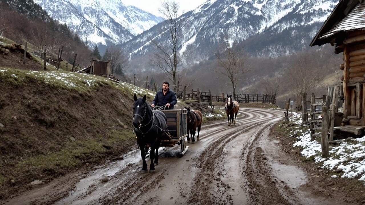 Семья, живущая традиционной горной жизнью в одном из самых уникальных регионов мира