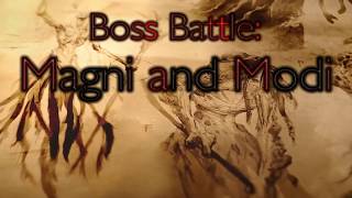 God of War: Boss Battle against Magni and Modi #godofwar