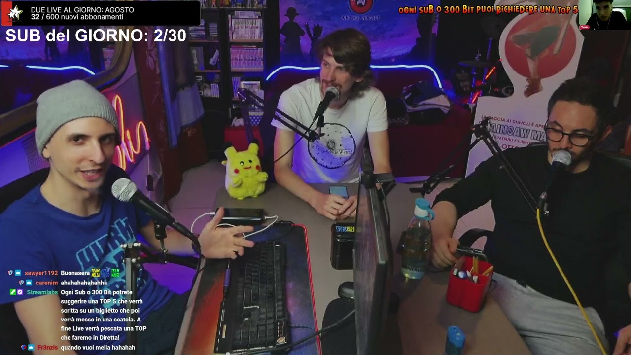 SOMMOBUTA in LIVE per SMOLECOLARE tutti i detrattori di ONE PIECE con Carrambata di KITANO!!
