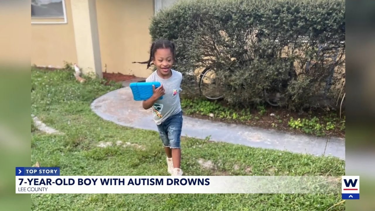 Boy with autism drowns in Fort Myers pond - YouTube