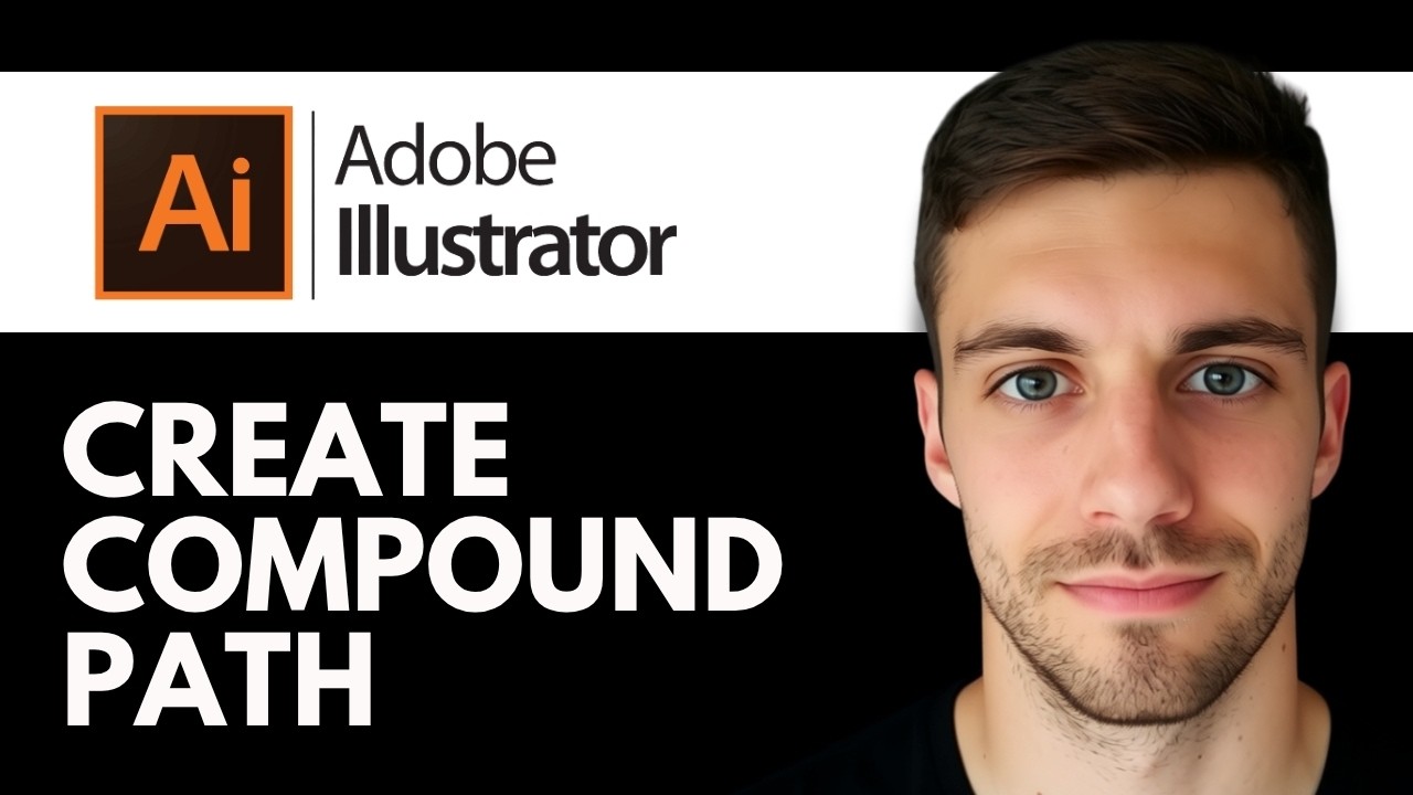 How to Create Compound Path in Adobe Illustrator 2026 (Simple Step ...