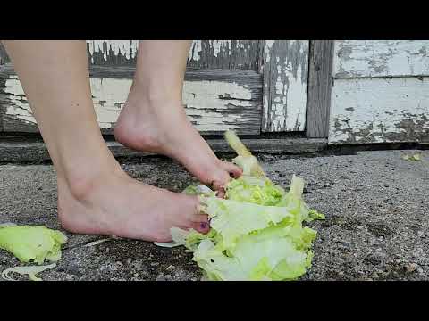 Lettuce crush #asmrcrush