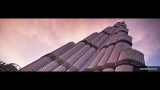 Burj Khalifa and Dubai Fountain....A water Dance With Everybody Was Kung Fu Fighting