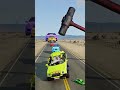 small and big car hammer challenge🚘