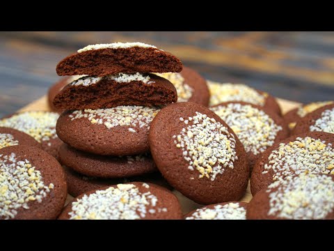 Video: Печенье жаңгак жана шоколад менен кантип бышырылат