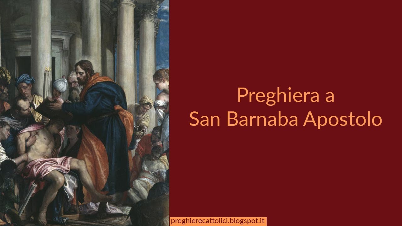 Preghiera a San Barnaba Apostolo