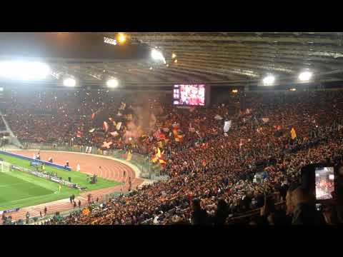 Video Roma-Barcellona-3-0 (Champions League, 10/4/2018) - Prepartita