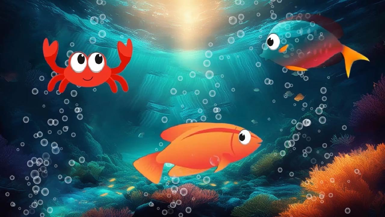 Lullaby for Babies to go to Sleep 🐟Baby Sleep Music🐟Soothing Fishes🐟 ...