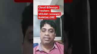 Veeam Hiring Systems Engineer 2025 | Cloud & AWS Azure | Bengaluru