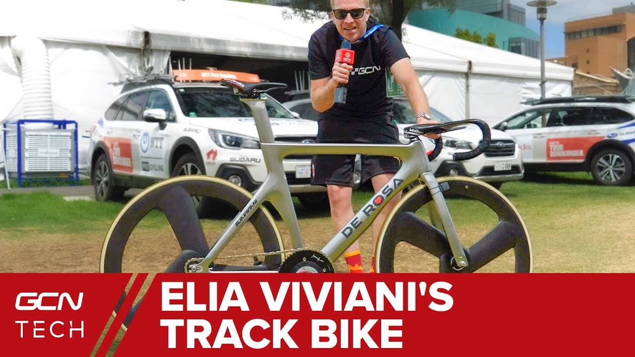 Elia Viviani's De Rosa Track One | Tokyo 2020 Olympic Track Bike?...