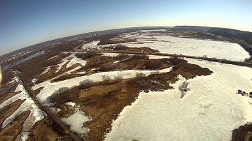 maidian of the Ruby flight control system on in a FPV ZII flying wing 02-25-12