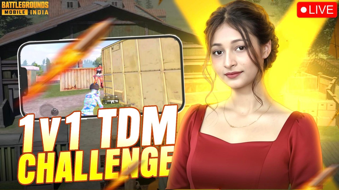 1v1 Battles with YOU! 🫵 BGMI Live Room | MISS AMY GAMING