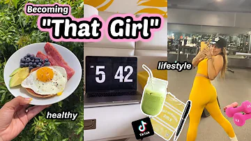 The Ultimate Guide to Being "THAT Girl" | Productive & healthy lifestyle (Food, Workout, Journal)