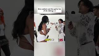 Bro called out the girls for d*ck riding #kingcid
