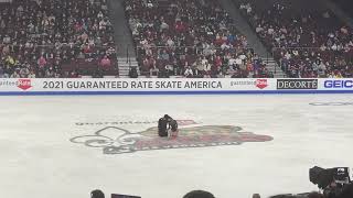 Riku Miura Ryuichi Kihara Pairs Freeskate Japan Skate America 2021