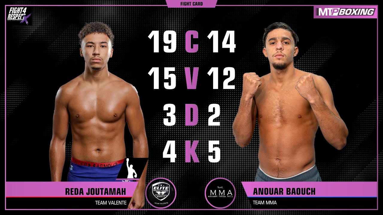 REDA JOUTAMAH VS ANOUAR BAOUCH