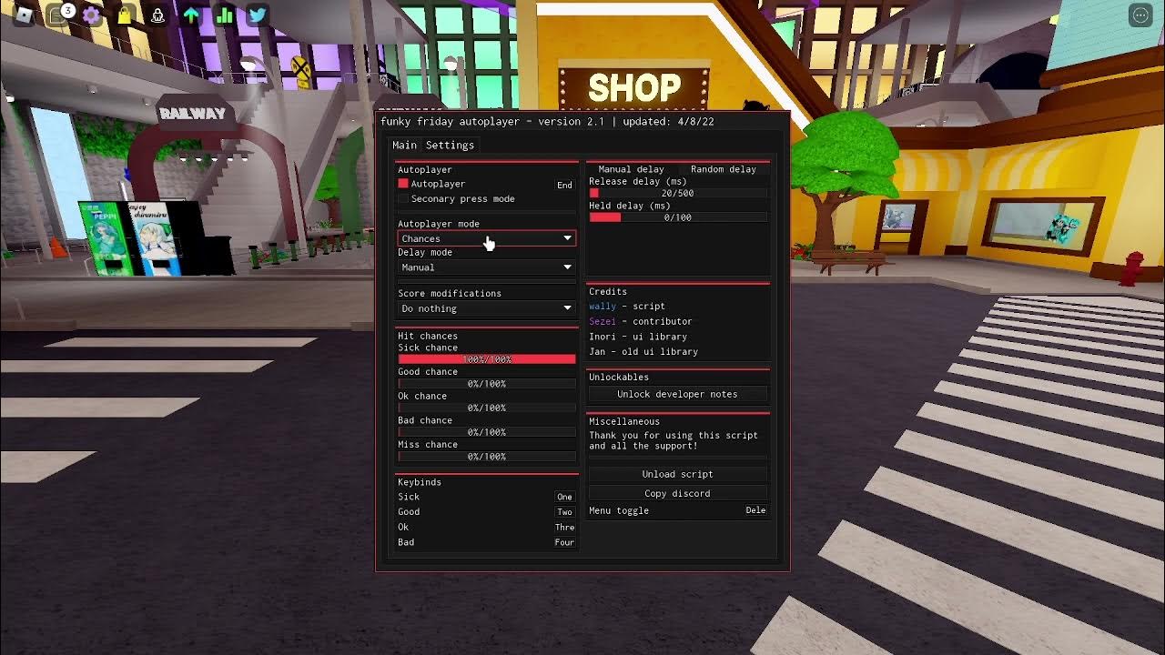 Fnf script op autoplay 2022 pastebin youtube