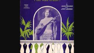 Ruth Etting - If I Could Be With You (One Hour Tonight) (1930) chords