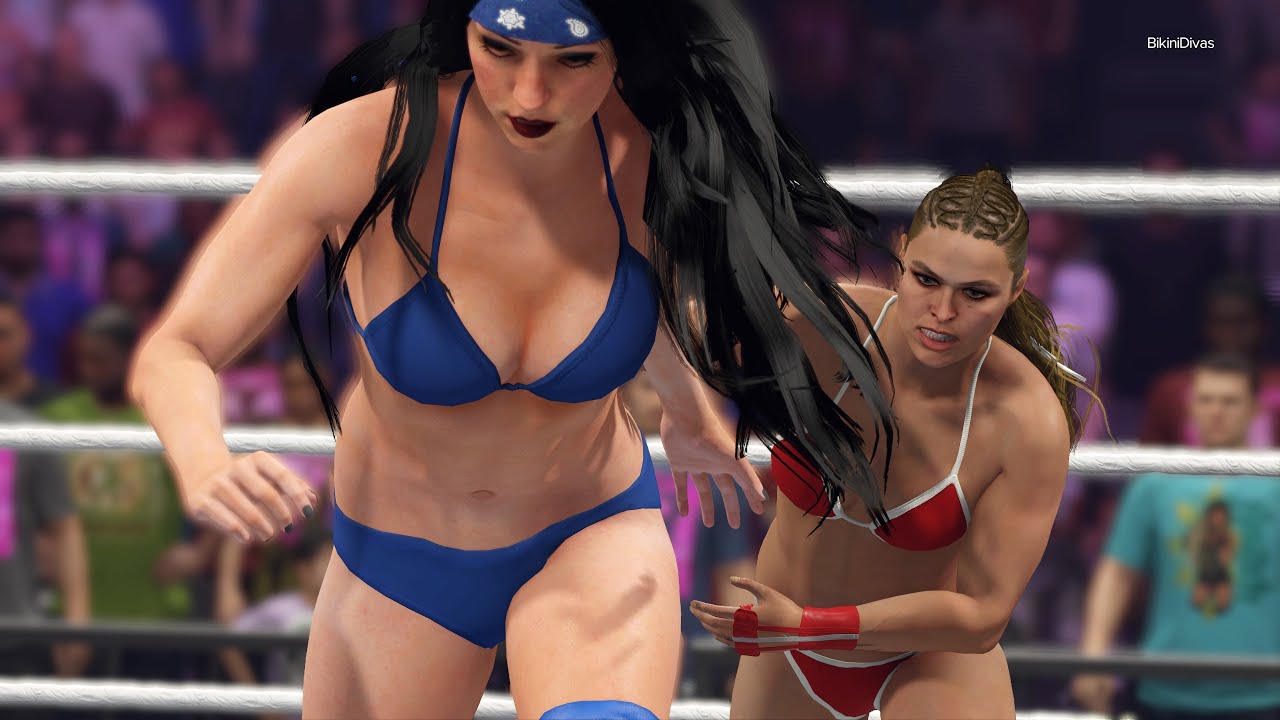 WWE 2K23 - Ronda Rousey vs. Naomi Da Loc - Royal Girl Fights 💙❤️